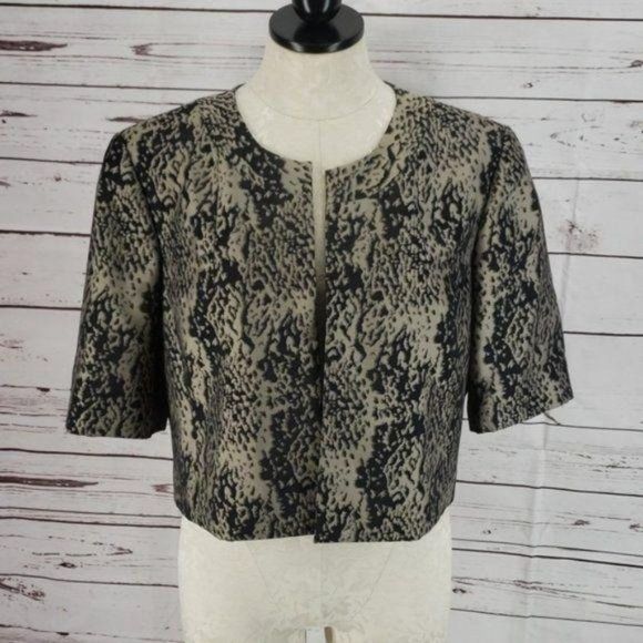 Kasper snake design Short Sleeve‎ 16 Blazer jacket - Picture 1 of 6
